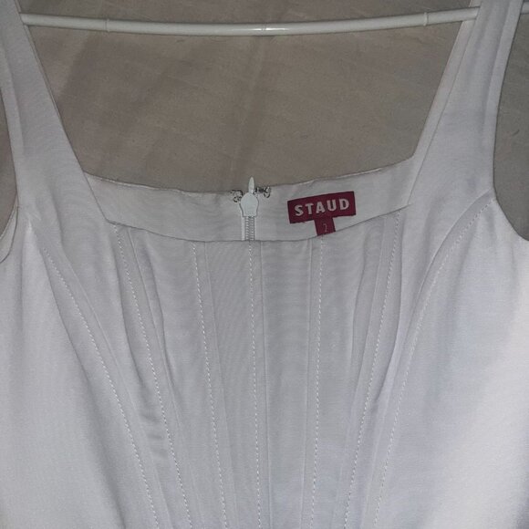 Staud Landscape Babydoll Mini Dress - Bridal Mini / Engagement / Bachelorette - Picture 6 of 7